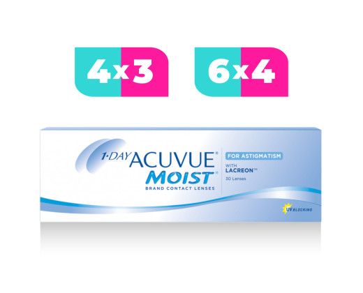 1-Day Moist Para Astigmatismo