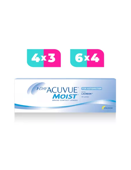 1-Day Moist Para Astigmatismo